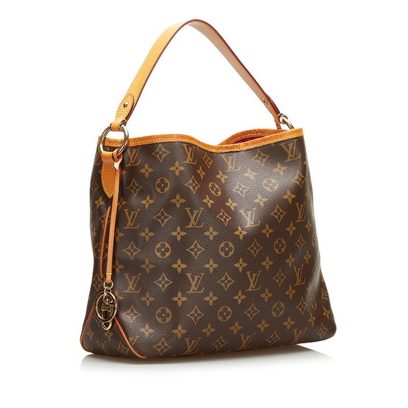 Louis Vuitton Monogram Delightful Pm Shoulder Bag Brown PCV Leather - Picture 3 of 10